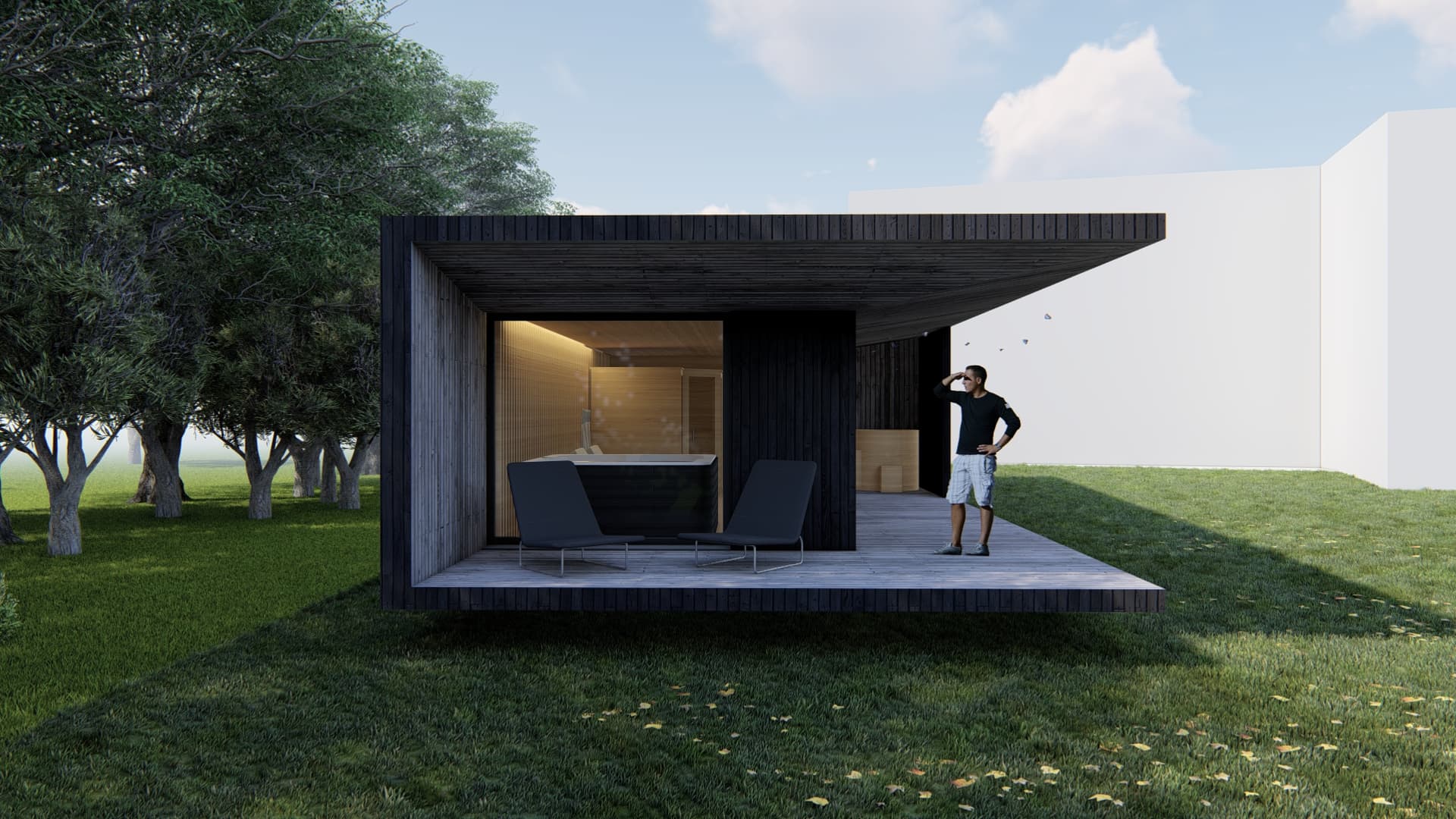 Casa no Jardim — exterior